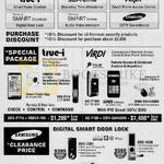 Samsung Door Locks True-I Security Devices, Virdi AC-F100, IUnis, Audio Video Intercom, CCTV Surveillance