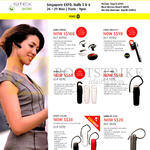 Bluetooth Headsets Wireless Audio Jabra Stone3, Stealth, Boost, Mini, Classic, BT 2046