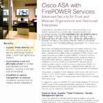 Cisco ASA Firepower Services