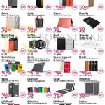 Cases XtremeMac, Gosh, Lamborghini, Ozaki, Devia, Mazer, Gosh, SwitchEasy, Logitech, Verus, OtterBox, LifeProof, Belkin