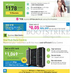 Business 178.00 SIP Voice, 1069.00 Data Centre 42U Rack