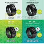 Spark GPS Fitness Watches, Spark Cardio, Spark Music, Spark Cardio Music