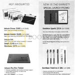 Hot Favourites, Intuos Draw, Bamboo Spark, Intuos Pro Pen Tablet, Bamboo Fineline 2