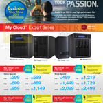 My Cloud Expert Series EX2 2Bay NAS, EX4 4 Bay NAS, EX2100 E Bay NAS, EX4100 4 Bay NAS, 0TB, 4TB, 6TB, 8TB, 10TB, 12TB, 16TB, 20TB, 24TB