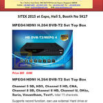 Worldwide Computer Services DVB-T2 Set Top Box MPEG4, HDMI H